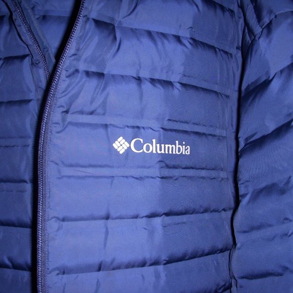 NWT NAVY Men's XXL Columbia McKay Lake Hooded - Picture 2 of 5